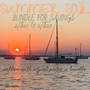 2/$10 & 2/$20 | Summer Sail | Everything Must Go